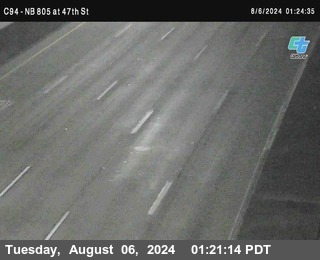 (C094) NB 805 : 47th Street (on ramp)