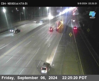 (C094) NB 805 : 47th Street (on ramp)