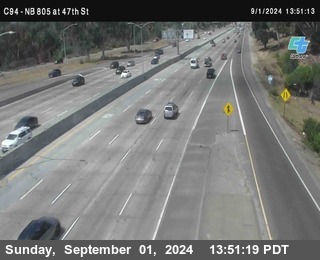 (C094) NB 805 : 47th Street (on ramp)