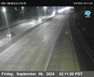 (C094) NB 805 : 47th Street (on ramp)