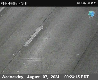 (C094) NB 805 : 47th Street (on ramp)