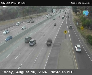 (C094) NB 805 : 47th Street (on ramp)