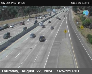 (C094) NB 805 : 47th Street (on ramp)