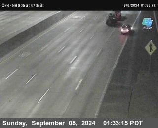 (C094) NB 805 : 47th Street (on ramp)