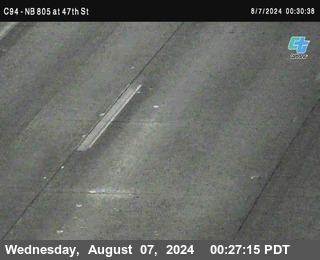 (C094) NB 805 : 47th Street (on ramp)