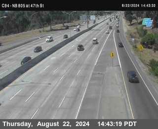 (C094) NB 805 : 47th Street (on ramp)