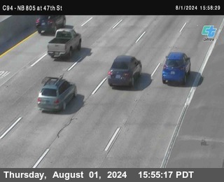 (C094) NB 805 : 47th Street (on ramp)