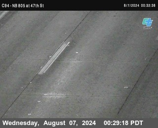 (C094) NB 805 : 47th Street (on ramp)