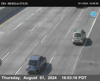 (C094) NB 805 : 47th Street (on ramp)