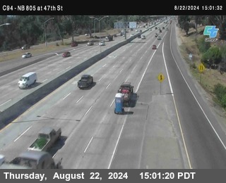 (C094) NB 805 : 47th Street (on ramp)