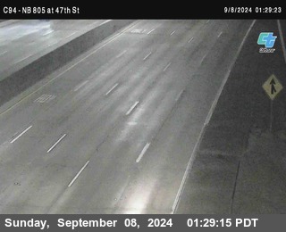 (C094) NB 805 : 47th Street (on ramp)