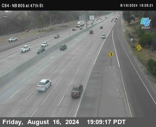 (C094) NB 805 : 47th Street (on ramp)