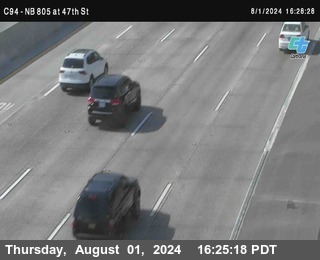 (C094) NB 805 : 47th Street (on ramp)