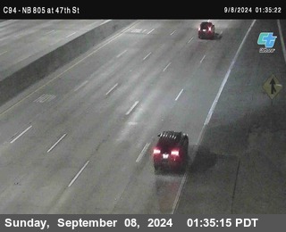 (C094) NB 805 : 47th Street (on ramp)