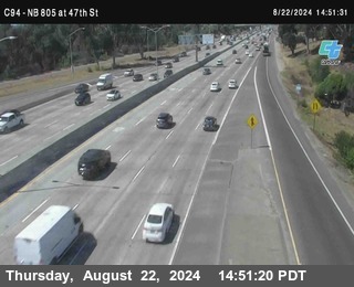 (C094) NB 805 : 47th Street (on ramp)