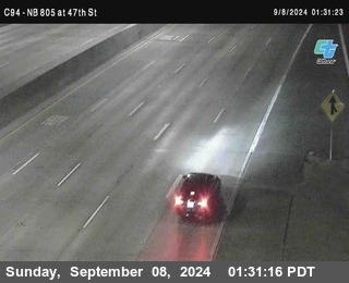 (C094) NB 805 : 47th Street (on ramp)