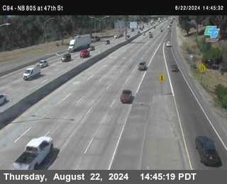 (C094) NB 805 : 47th Street (on ramp)