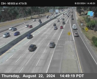 (C094) NB 805 : 47th Street (on ramp)