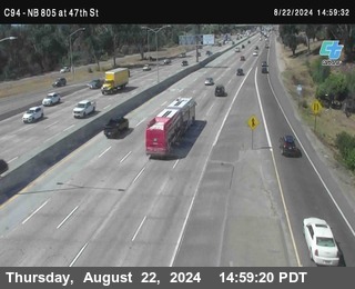 (C094) NB 805 : 47th Street (on ramp)