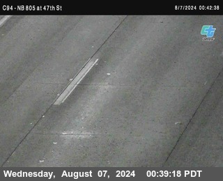 (C094) NB 805 : 47th Street (on ramp)