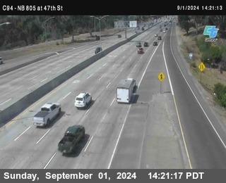 (C094) NB 805 : 47th Street (on ramp)