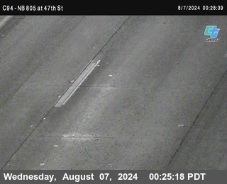 (C094) NB 805 : 47th Street (on ramp)