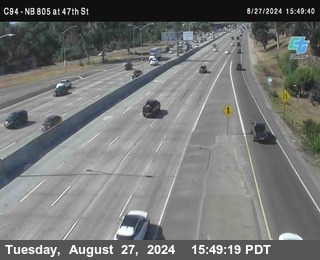 (C094) NB 805 : 47th Street (on ramp)