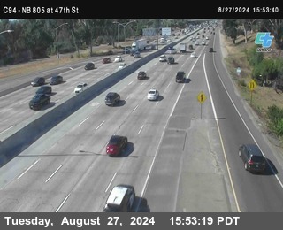 (C094) NB 805 : 47th Street (on ramp)