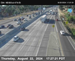 (C094) NB 805 : 47th Street (on ramp)