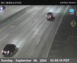 (C094) NB 805 : 47th Street (on ramp)