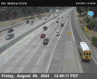 (C094) NB 805 : 47th Street (on ramp)