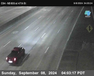 (C094) NB 805 : 47th Street (on ramp)