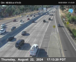 (C094) NB 805 : 47th Street (on ramp)