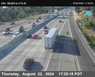 (C094) NB 805 : 47th Street (on ramp)