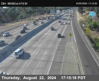 (C094) NB 805 : 47th Street (on ramp)