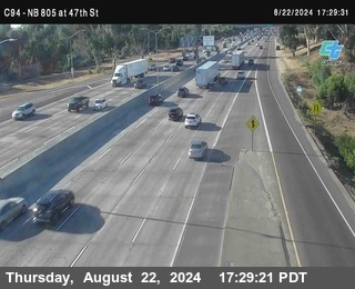 (C094) NB 805 : 47th Street (on ramp)