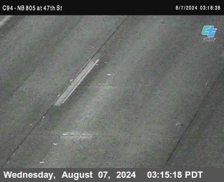 (C094) NB 805 : 47th Street (on ramp)