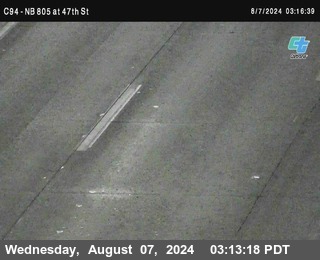 (C094) NB 805 : 47th Street (on ramp)