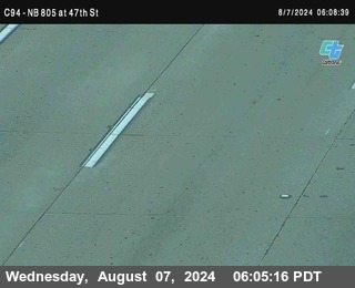 (C094) NB 805 : 47th Street (on ramp)