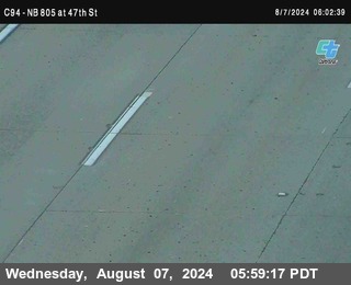 (C094) NB 805 : 47th Street (on ramp)