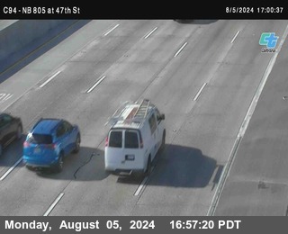 (C094) NB 805 : 47th Street (on ramp)