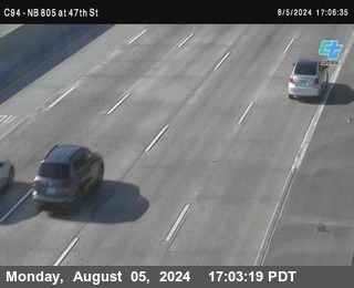 (C094) NB 805 : 47th Street (on ramp)