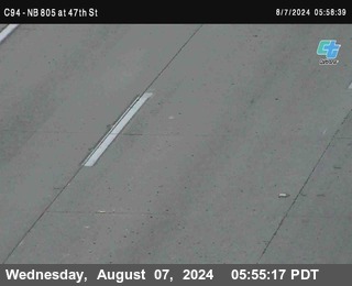 (C094) NB 805 : 47th Street (on ramp)