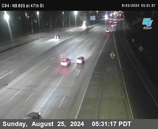 (C094) NB 805 : 47th Street (on ramp)