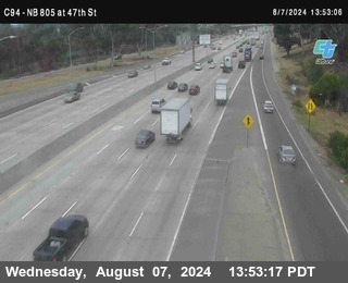 (C094) NB 805 : 47th Street (on ramp)