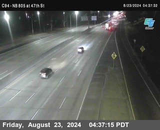 (C094) NB 805 : 47th Street (on ramp)