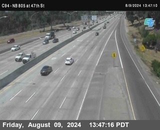 (C094) NB 805 : 47th Street (on ramp)