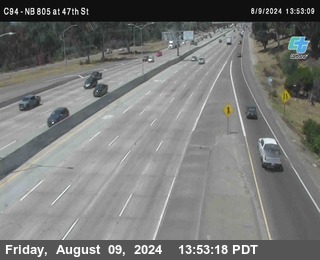 (C094) NB 805 : 47th Street (on ramp)