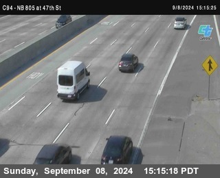 (C094) NB 805 : 47th Street (on ramp)