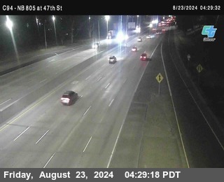 (C094) NB 805 : 47th Street (on ramp)